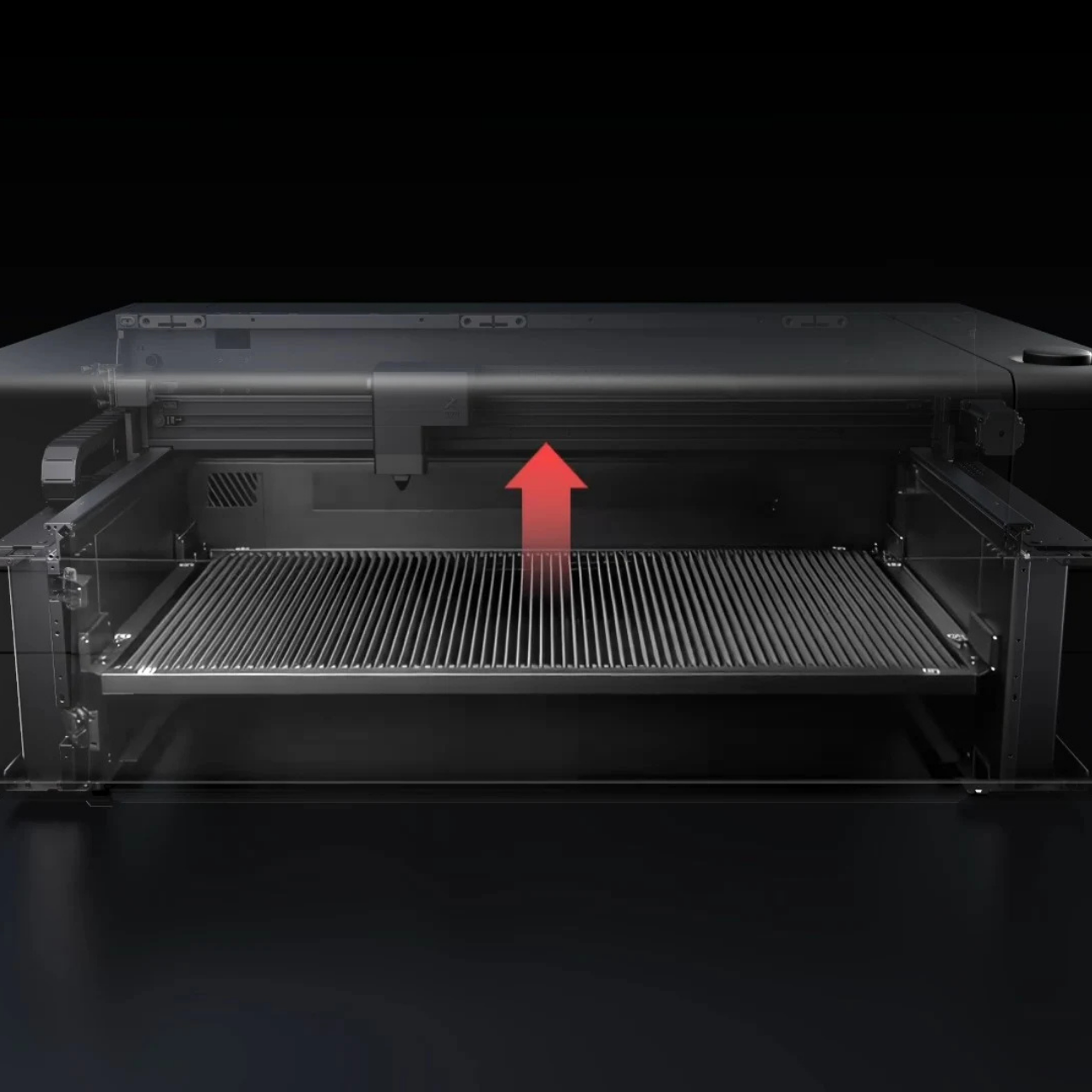 Autolift feature von xtool p3 CO2laser