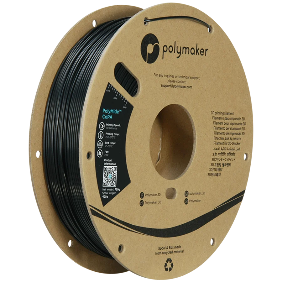 PolyMaker Nylon COPA 6 Filament für FDM 3D-Drucker