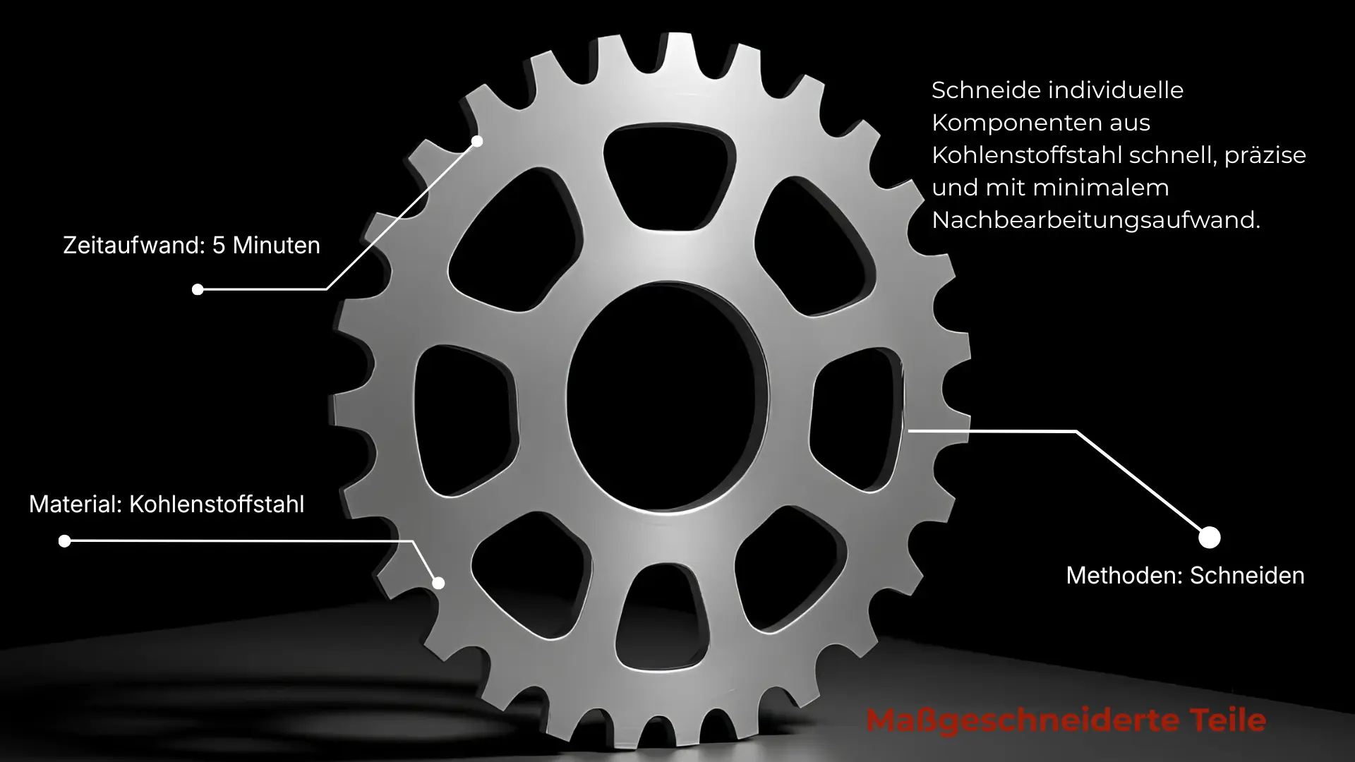 X-Tool Metalfab Anwendungsmöglichkeiten Maßgeschneiderte teile