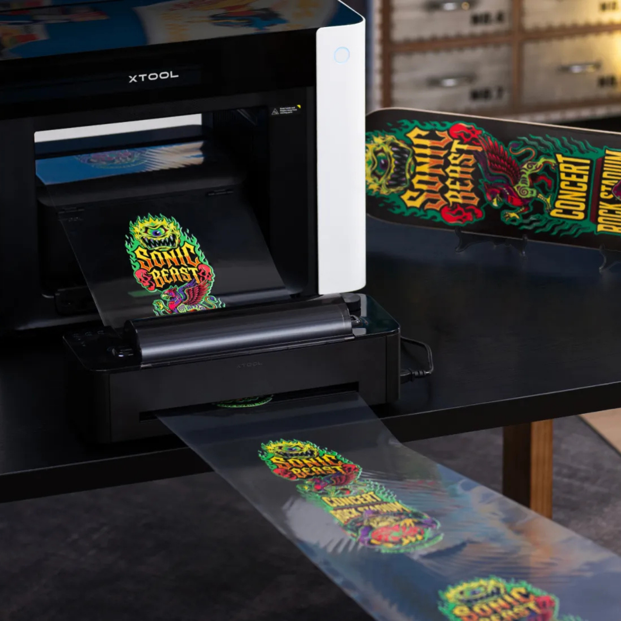 Textiltinte - eine technische eigenschaft von  xTool O1 Omni Printer