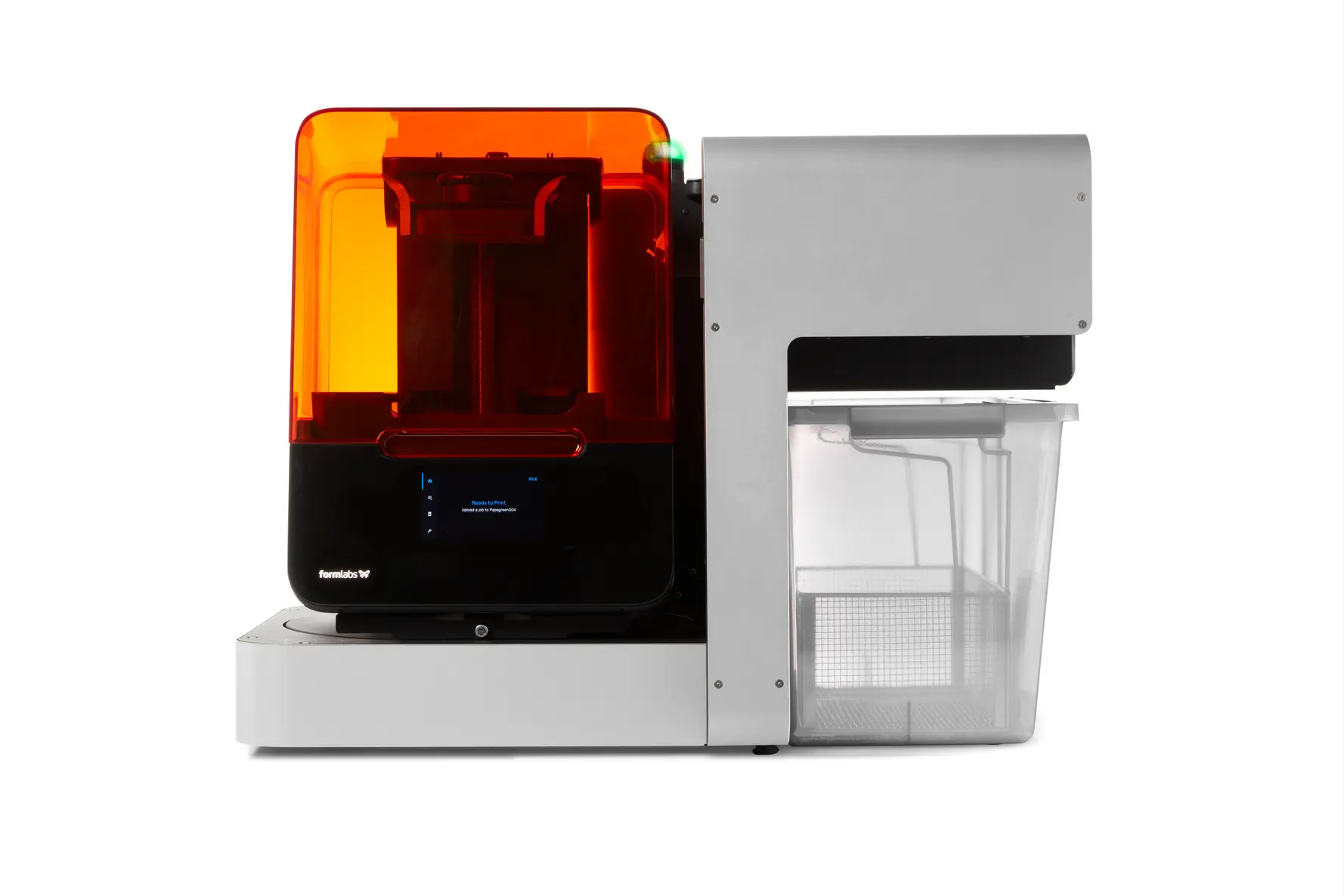 Formlabs Form 3+ Automation Package mit Form 3+ SLA 3D-Drucker und Form Auto für automatisierten 3D-Druck